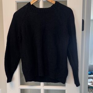 Old Navy Black Crewneck Sweater